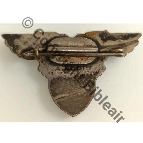 NH  EAR ECOLE ASPI RESERVE PROMO MARCHI EAR 1946 PN CHAMBERY  A.AUGIS ST.BARTH LYON 3Li Bol allonge Dos lisse irreg Src.jpv47 